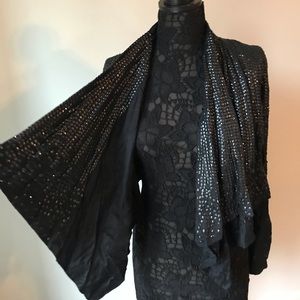 Black sequin jacket